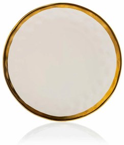 Keramický tanier Lissa 27 cm biely