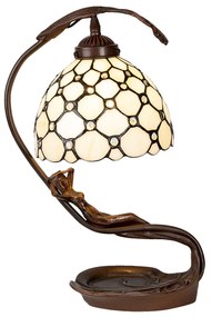 Tiffany lampa LADY AKT HIVE PEARL 20*40