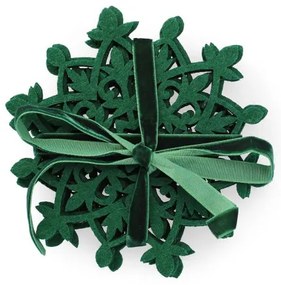 Sada podložiek pod poháre ORKEL zelená 800769