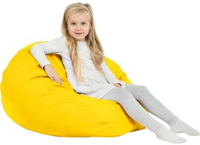 Sedací vak SAKO slnečný ekokoža