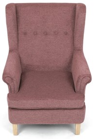 Kreslo s ušami PINK2, ružová