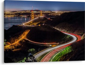 Obraz - Golden Gate Bridge (70x50 cm)