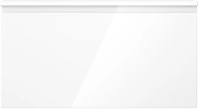 Mexen Orio, kúpeľňová skrinka 90 cm s hornou časťou, 1 zásuvka, biela lesklá, 91A10-09047-1-BFC00