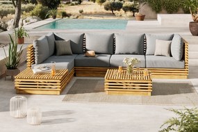 XXXLutz TERASOVÁ SEDACIA SÚPRAVA drevo, plast Ambia Garden - Online Only záhrada - 001254009301