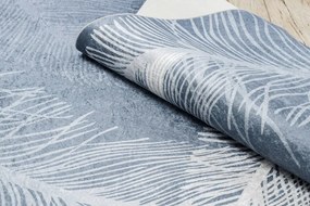 Dywany Łuszczów, Kusový koberec ANDRE Feathers 1148, 120x170, modrá, chodba / predsieň