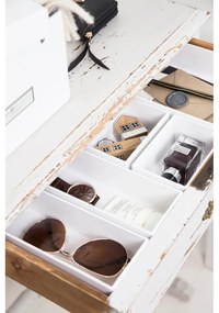 Kartónové organizéry do zásuvky v súprave 5 ks Emma Paper Laminate – Bigso