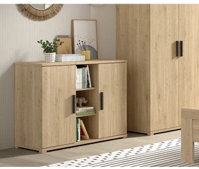 Detská komoda v prírodnej farbe 116x89x48 cm Sam – Vipack