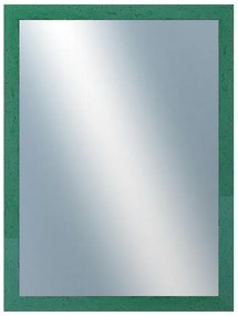 DANTIK - Zrkadlo v rámu, rozmer s rámom 60x80 cm z lišty RETRO zelená (2535)