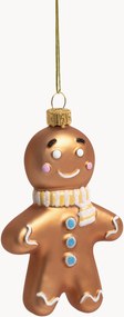 Ručne maľovaná vianočná ozdoba Gingerbread