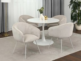 Stolička Mildo (béžová + sivá). Vlastná spoľahlivá doprava až k Vám domov. 1111182