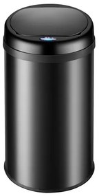 InternetovaZahrada - Bezdotykový odpadkový kôš BIN - 40 litrov - čierny