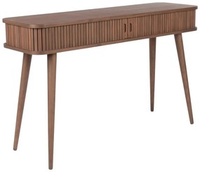 Hnedý konzolový stôl Zuiver Barbier, dĺžka 120 cm