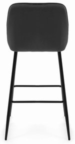 JAKS Barová stolička Vasto tmavo šedá