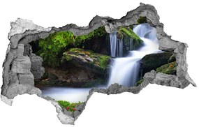 Nálepka fototapeta 3D výhľad Vodopád v lese nd-b-76241598