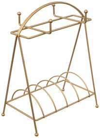 Kameninový hrnček so stojanom Floral 170 ml sada 4+4ks