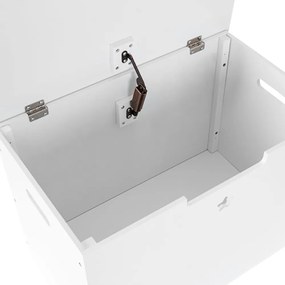 Kondela Úložný box na hračky, biela, BOLIS