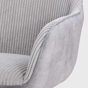 Jedálenská stolička PESA sivá 708787