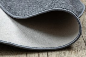Koberec kruh SANTA FE sivý