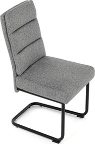 Jedálenská stolička sivá DCL-P3107 SIL2