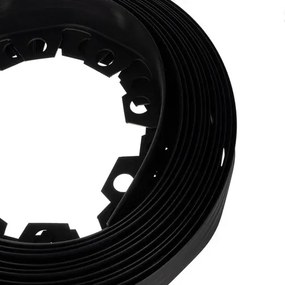 Gardlov Záhradný okraj 6cm x 10m s 20 kolíkmi - čierny