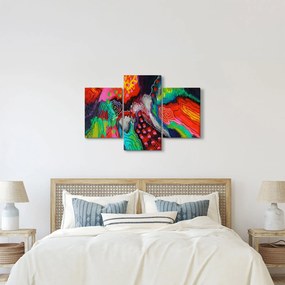 Obraz abstraktné - farby (90x60 cm)