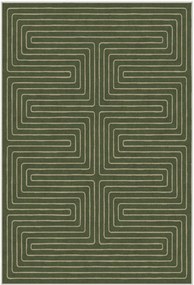 Umývateľný koberec's nízkym vlasom Labyrinth by Jonathan Adler