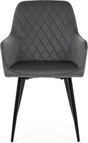 Jedálenská stolička sivá DCH-215 GREY4