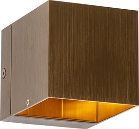 Inteligentné nástenné svietidlo tmavá bronz 8 cm vrátane Wifi G9 - Transfer