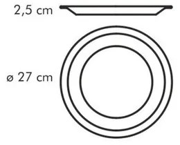 Tescoma Plytký tanier GUSTITO, 27 cm
