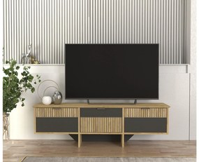 TV stolík/skrinka Polete TV (antracitový zafír). Vlastná spoľahlivá doprava až k Vám domov. 1108178