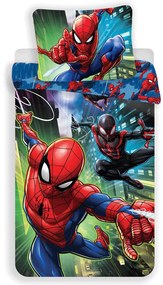 Jerry Fabrics Bavlnené obliečky 140x200 + 70x90 cm - Spider-man 05