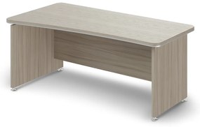 Ergonomický stôl TopOffice 180 x 94,8 cm, ľavý, driftwood