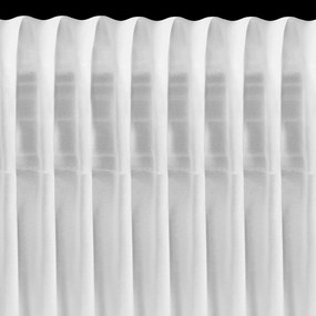 ZÁCLONA NA PÁSKE ARLETA 295X160 CM BIELA