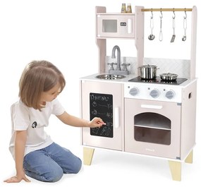 Detská drevená kuchynka Viga Pink