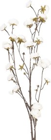 Dekoračná vetvička čerešňa s bielymi kvetmi Cherry Blossom - 15*15*115 cm