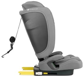 KINDERKRAFT - Autosedačka FIX2GO i-Size 76-150 cm sivá