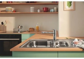 GROHE 31564SD1 - Drez K200 965 × 500 mm, nerezová oceľ