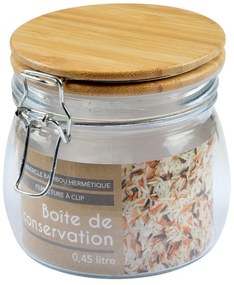 Sklenená dóza na sypké potraviny – Homéa