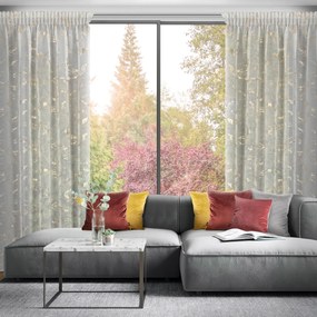 ZÁCLONA NA PÁSKE ALINA 140X270 CM BIELA