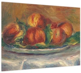 Obraz - Auguste Renoir, Peaches on a  Plate, reprodukcia (70x50 cm)