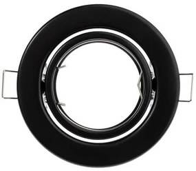Podhľadové pohyblivé svietidlo Aureli okrúhle čierne
