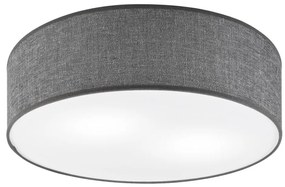 Stropné svietidlo SIRJA 2xE27/15W/230V priemer 45 cm sivé