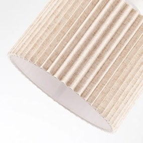 Brilagi - Prisadený luster NORDIC WAVE 1xE27/15W/230V priemer 32 cm ľan/biela