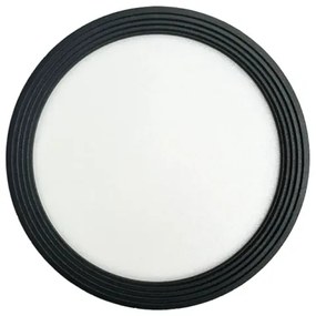 LED Bodové svietidlo LED/14W/230V 4000K pr. 12 cm čierna