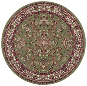 Koberec Oriental zelený kruh
