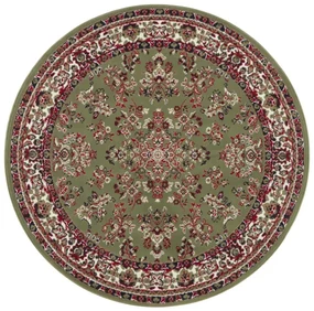 Koberec Oriental zelený kruh