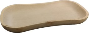 AMADEA Drevený servírovací podnos, masívne drevo, 30 cm