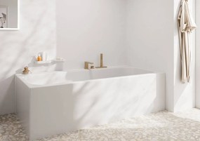 Hansgrohe Tecturis E, 3-otvorová batéria na okraj vane, kartáčovaný bronz, HAN-73443140