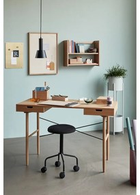 Pracovný stôl v dekore duba 55x120 cm Studio – Hübsch