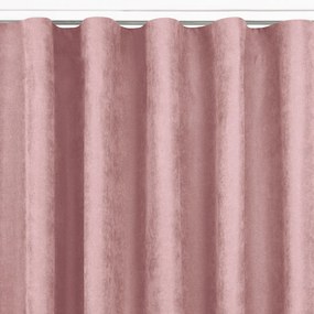 Záves Homede Milana s riasiacou páskou Wave 7 cm ružový